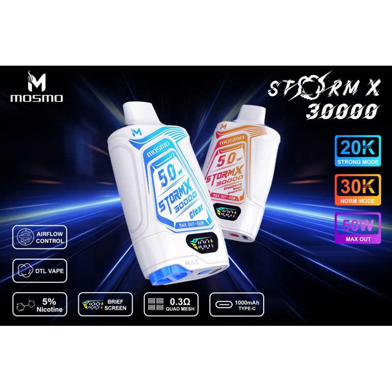 Mosmo Storm X 30000puff Mosmo Storm X 30000puff